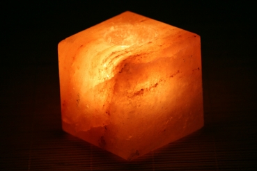 Salz Kristall Leuchte Teelicht Kerze